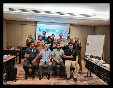 February 2023: Training for Kaspersky Administrator for Our Loyal Customer - DoubleTree by Hilton, Shah Alam